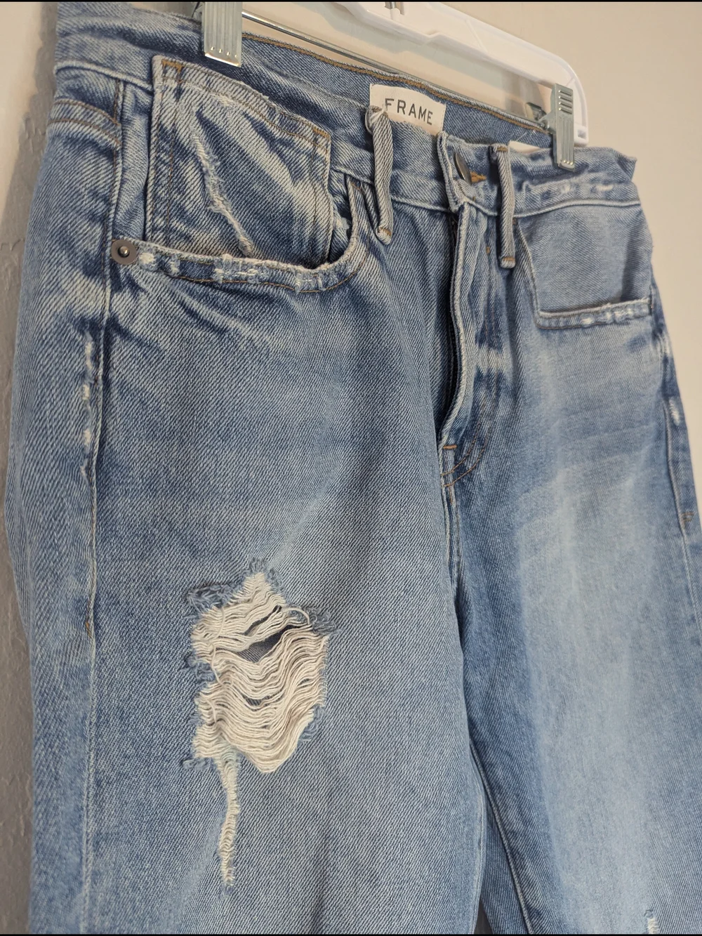 Frame Le Stevie Crop Jean in Deane - Size 23 - Picture 7 of 13